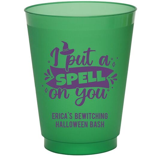 I Put A Spell On You Colored Shatterproof Cups
